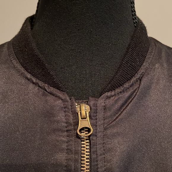 ARDENE Black Bomber Jacket. Size XS - Picture 4 of 11